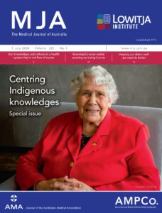 Lowitja Institute MJA NAIDOC Week Issue 1 July 2024